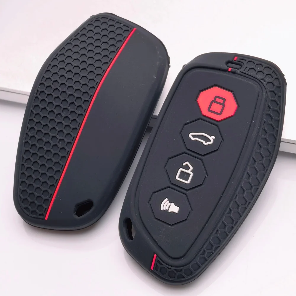 silicone Car Key Case Cover for Great Wall Haval H6 2024 H9 2024 H2 M6 Cool Dog Plus Owl Dragon MAX F7 F7X F7H H8 H3 Accessories