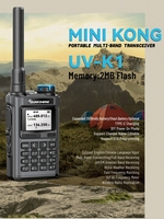 Quansheng Mini Kong UV-K1 8 Walkie Talkie UV K1(8) Portable UV-K1(8) Transceiver UV-K1 (8) Multi Band Ham Radio UV K1 8 AM FM