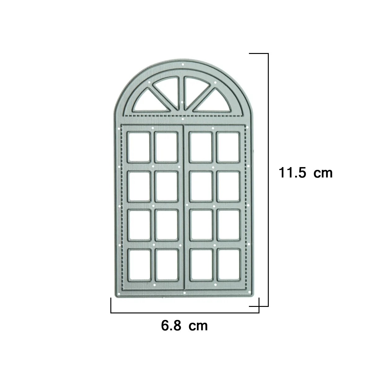 Matryca do cięcia metalu okno z łukiem szablon do scrapbookingu ręcznie powitanie zaproszenie karty dekorowanie prace ręczne z papieru dostaw
