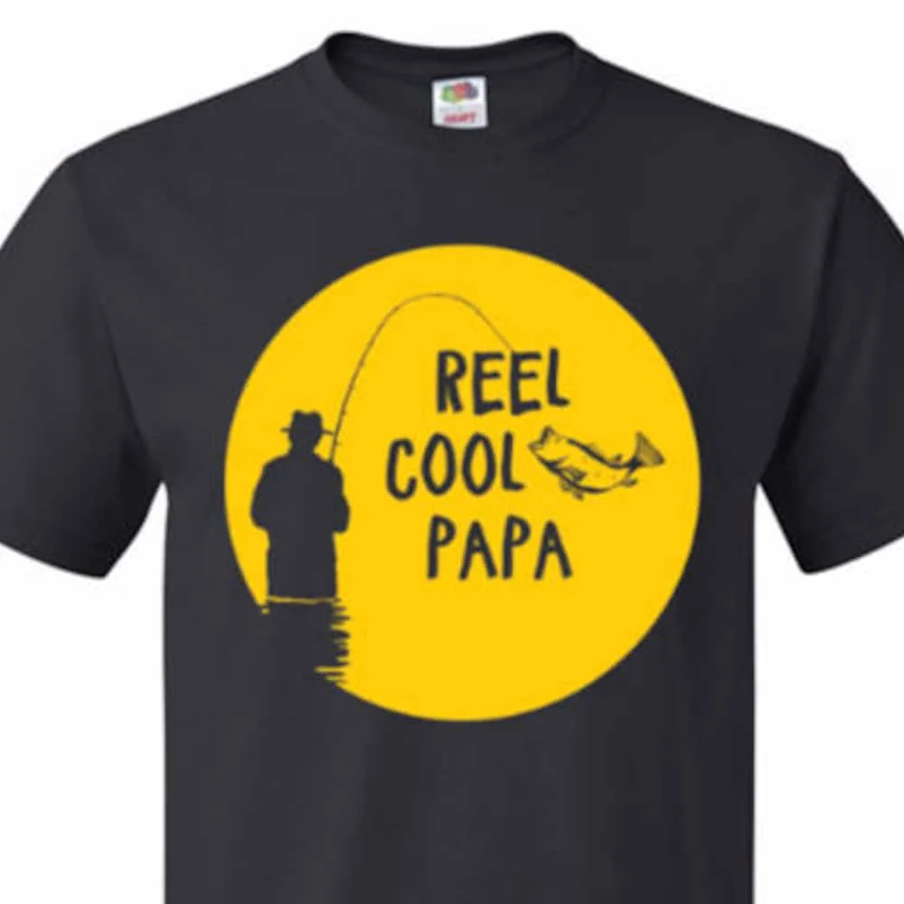 

Футболка Papa для Фишера S Рыбалка дедушка любовь Os541