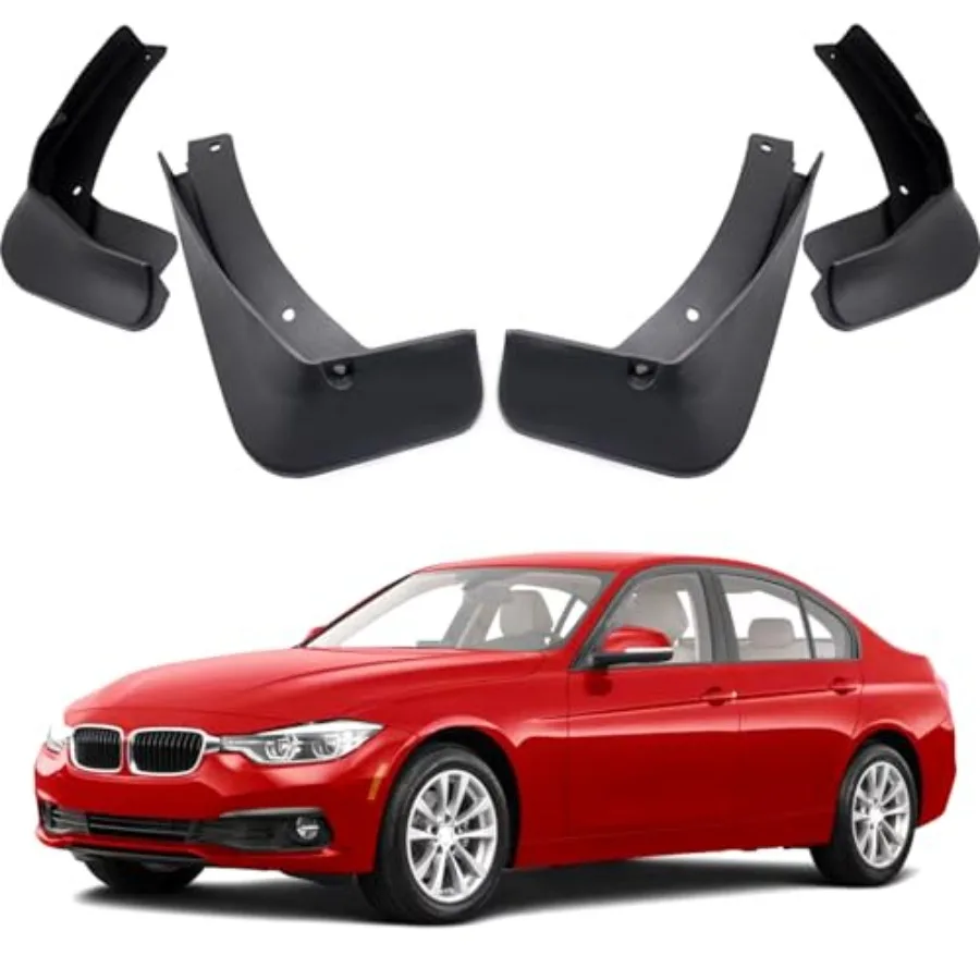 

Car Mudguard Fender Mud Flaps Splash Guards Compatible with BMW 3-Series Sedan 2012-2018 F30