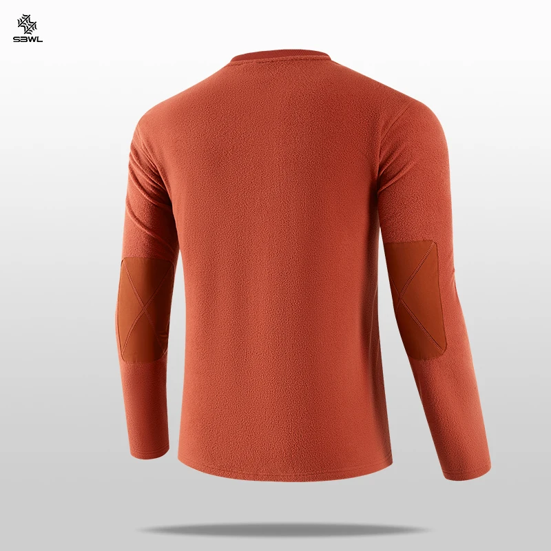SBWL Quick Dry Running Shirt Men Fitness Sport Gym T-Shirt Bodybuilding Gym Workout Long-Sleeved T-Shirt Compression Shirt Tees