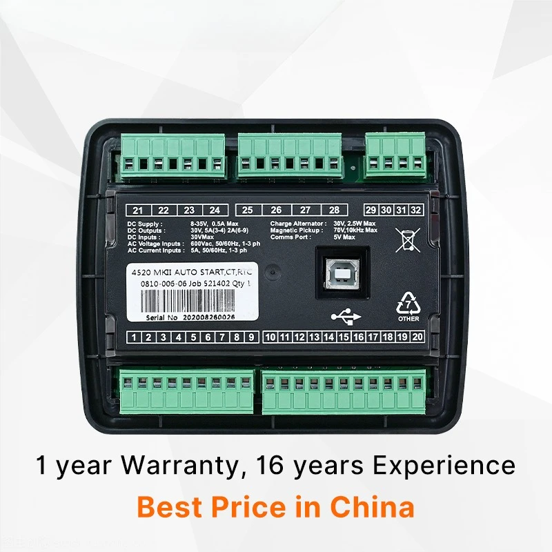 DSE4510  Generator set accessories controller panel LCD self-starting module DSE4520