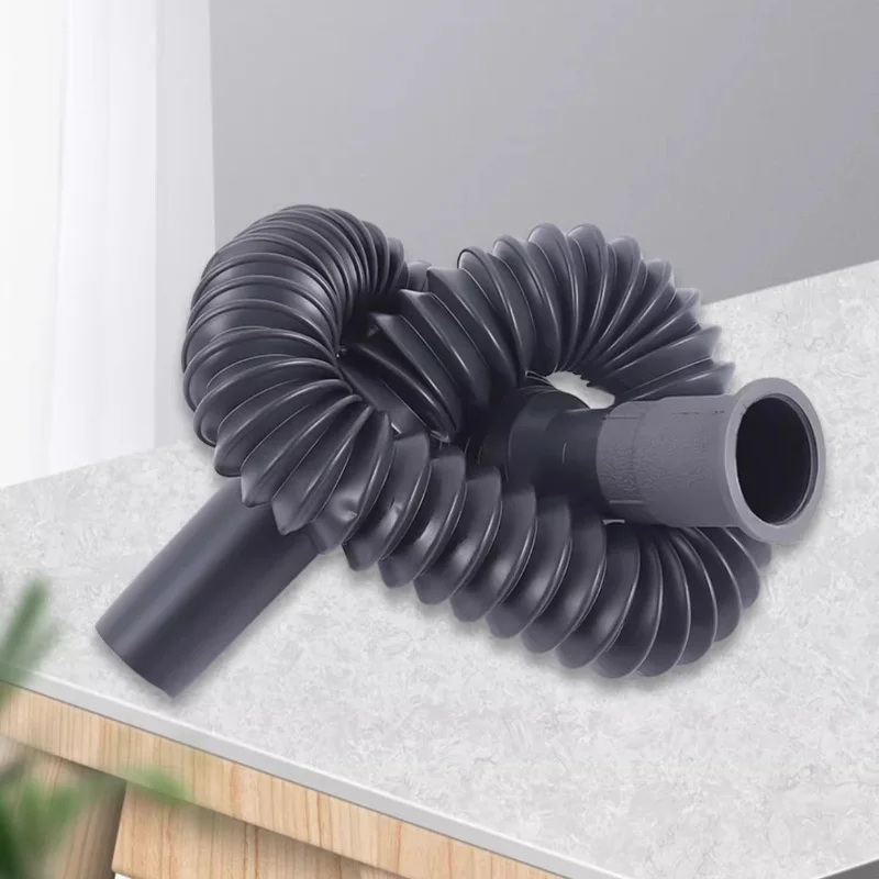 

Универсальный пластиковый гибкий сито для кухонной раковины, удлинитель для раковины, сливной шланг для умывальника, труба для ванной комнаты, кухонные аксессуары