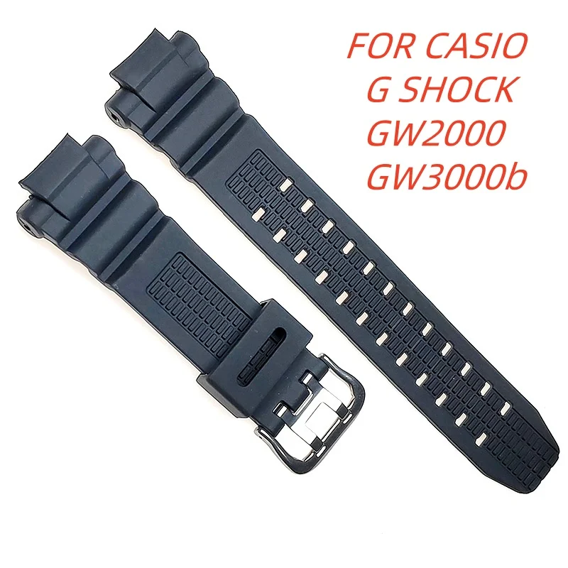 For CASIO G SHOCK GW2000 GW3000b PU Silicone watch strap Waterproof and sweat proof watchband Specialized Watch accessories