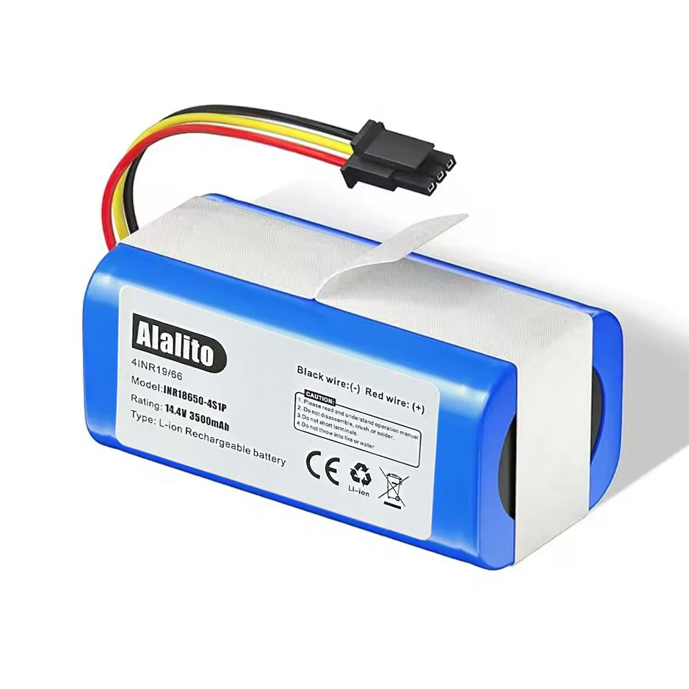 

for Qihoo 360 S5 S7 S7 Pro T90 X9 Robot Vacuum Cleaner,Replacement Battery 14.4V 4000mAh M26-4S1P lithium Sweeping robot Battery