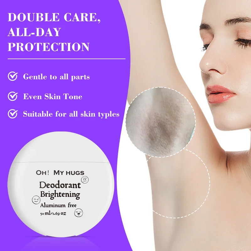 White Deodorant – Daily Refreshing Deodorant with Gentle Formula, Long-Lasting Freshness Care 2