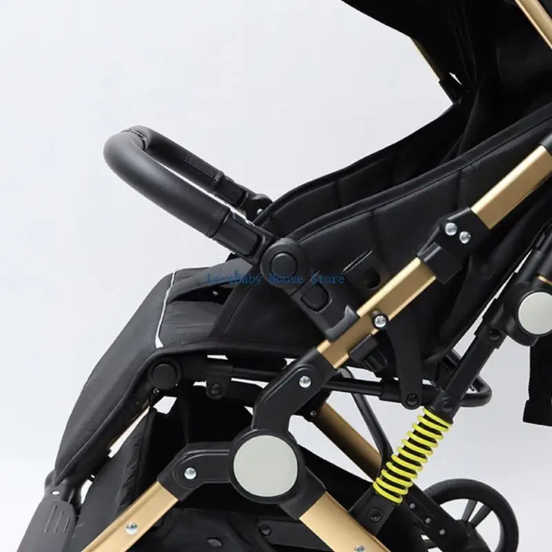 BX0D استبدال Crossbar Pram Recrest Baby Strollers Pumper Bar Handlebar مقبض مقبض القابل للفصل