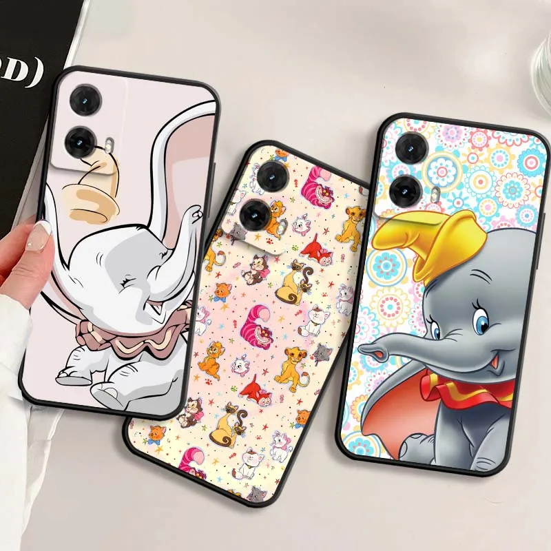 

Disney Animals Cute For Motorola G85 Edge 50 G24 G35 G14 G04 40 G72 G34 G31 G Stylus G54 G13 G32 5G Black Phone Case