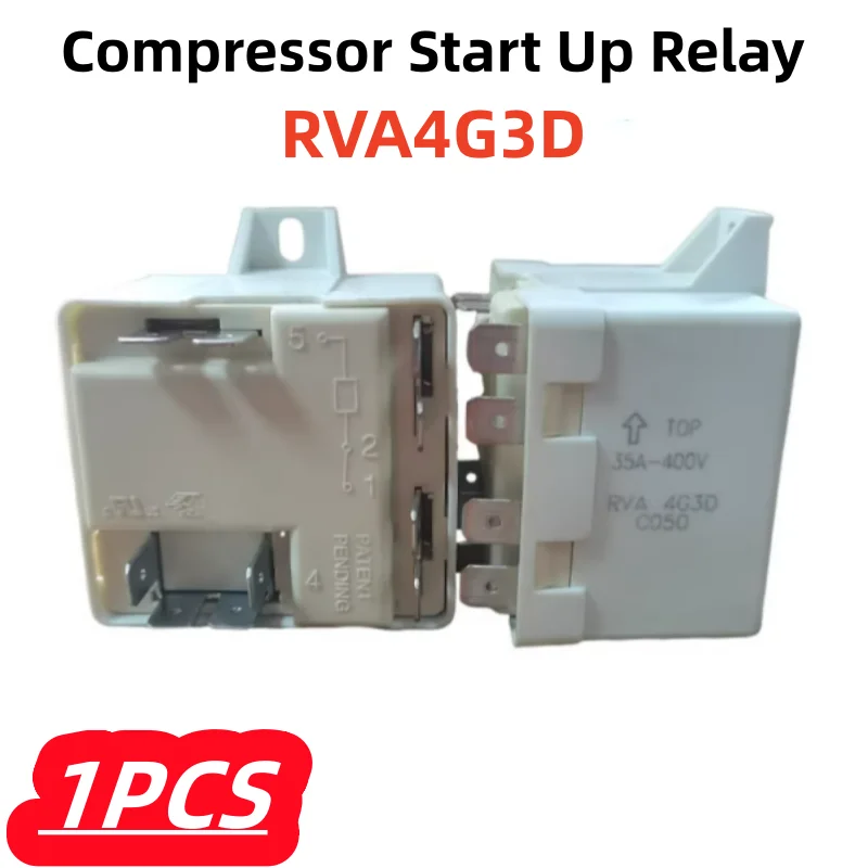1Pcs/lot 100% New RVA4G3D 3P 220V 35A 400V Compressor Start Up Relay