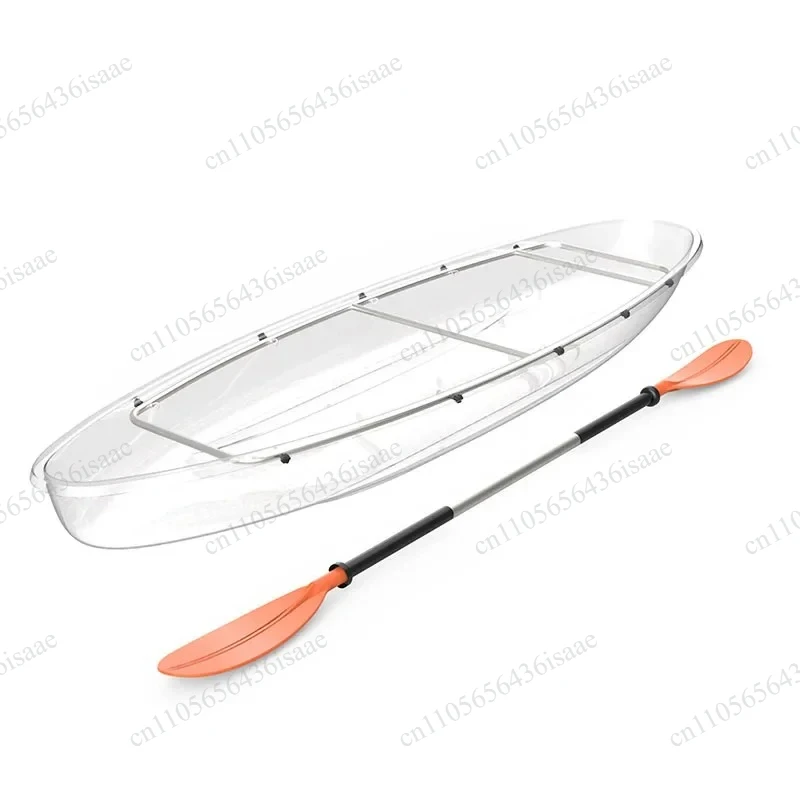 Internet‑Famous Transparent Glass Crystal Boat｜Transparent Kayak for Scenic Spot & B&B