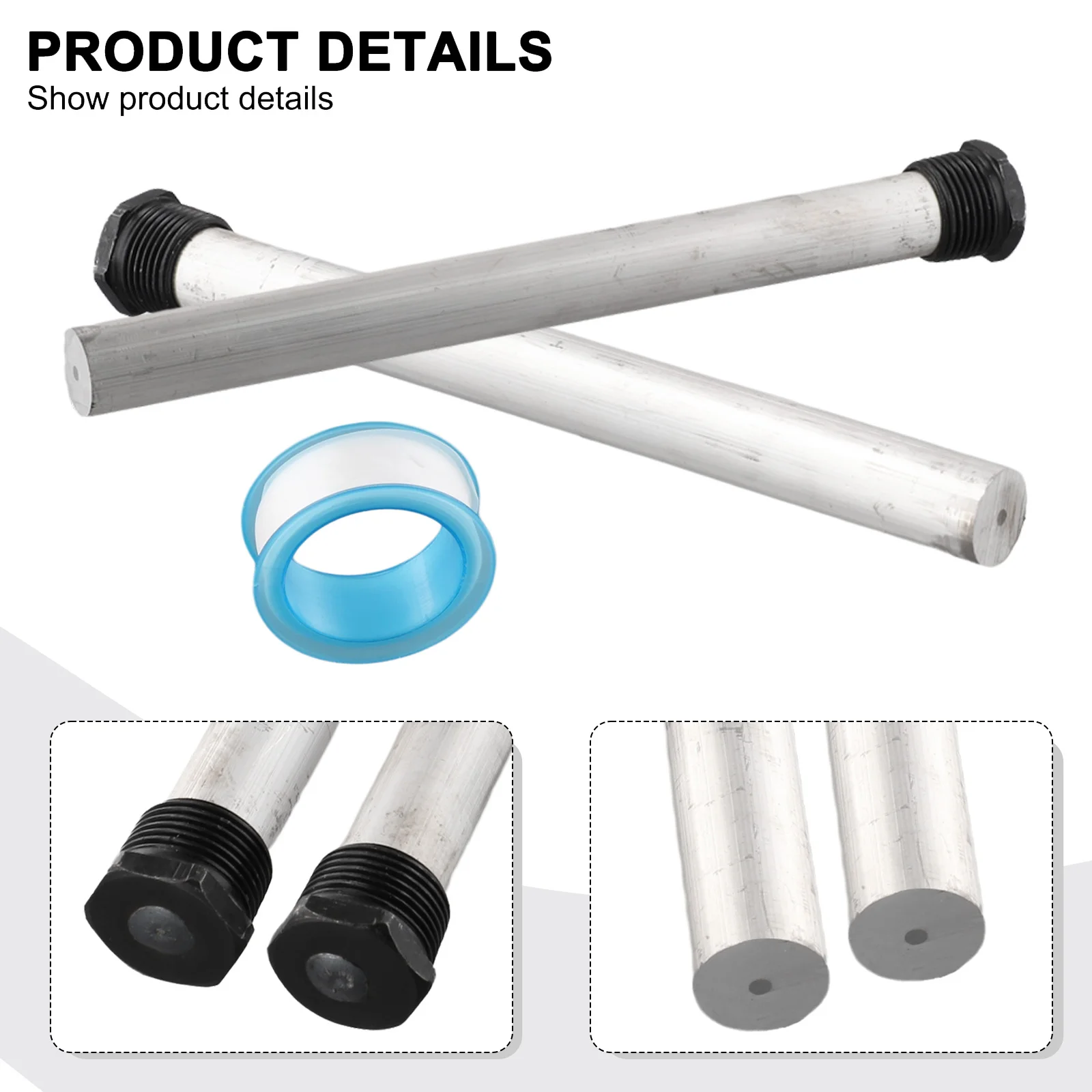 Corrosion Prevention Camper Water Heater Functionality Note Pack Package Content RV Anode Rod RV Water Heaters