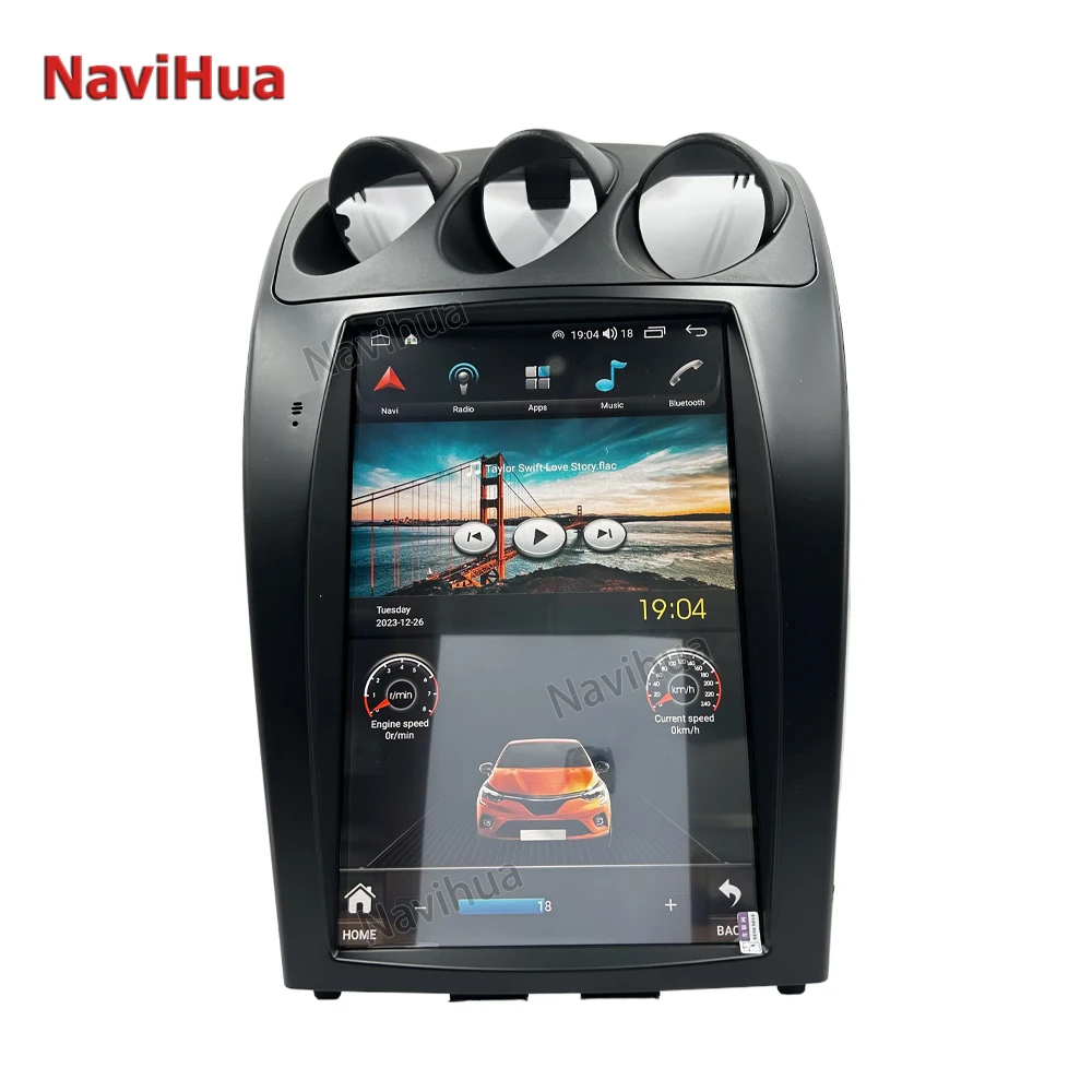 

Navihua New Design 12.1 Inch Tesla Style Android Car Radio GPS Navigation Car DVD Player Multimedia Stereo for Nissan 350Z