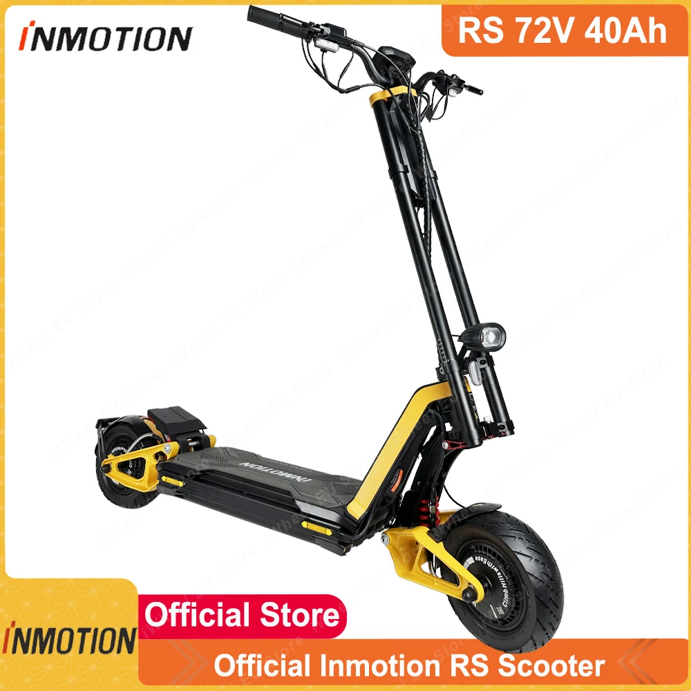 EU Stock Pre-sale Inmotion RS 72V 40Ah Adjustable Suspension Top 100Km/h Peak Power 2*4200W Motor Smart Electric Scooter