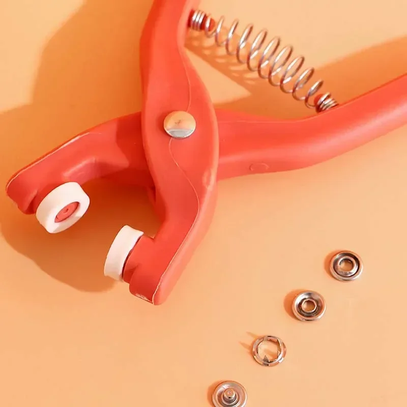 Metal Plier Snap Button Five-claw Buckle Buttons Hand Pressure Plier Rivet Buckle Installation Tool For Cloth Sewing Accessories