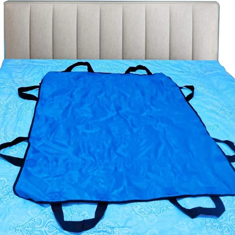 Waterproof Patient Transfer Sheet with Handles, Reusable Incontinence Mattress Pad Hospital Bed Positioning Patient Care Bedding