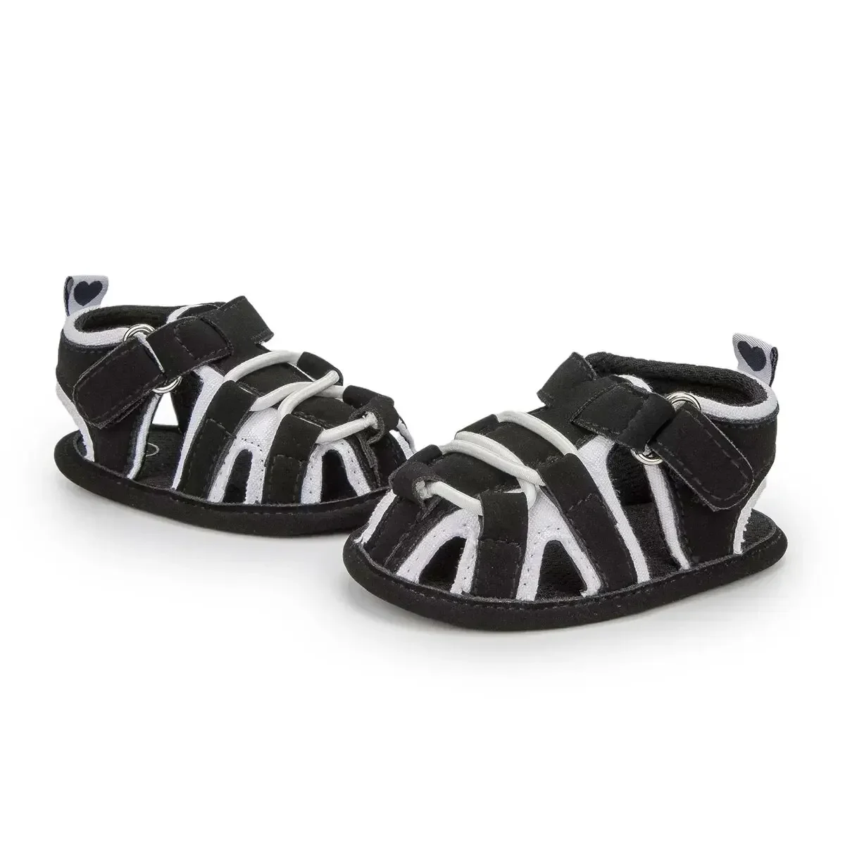 Meckior-Sandalias de playa para bebé, zapatos informales para recién nacido, antideslizantes, Multicolor, suela suave, primavera y verano