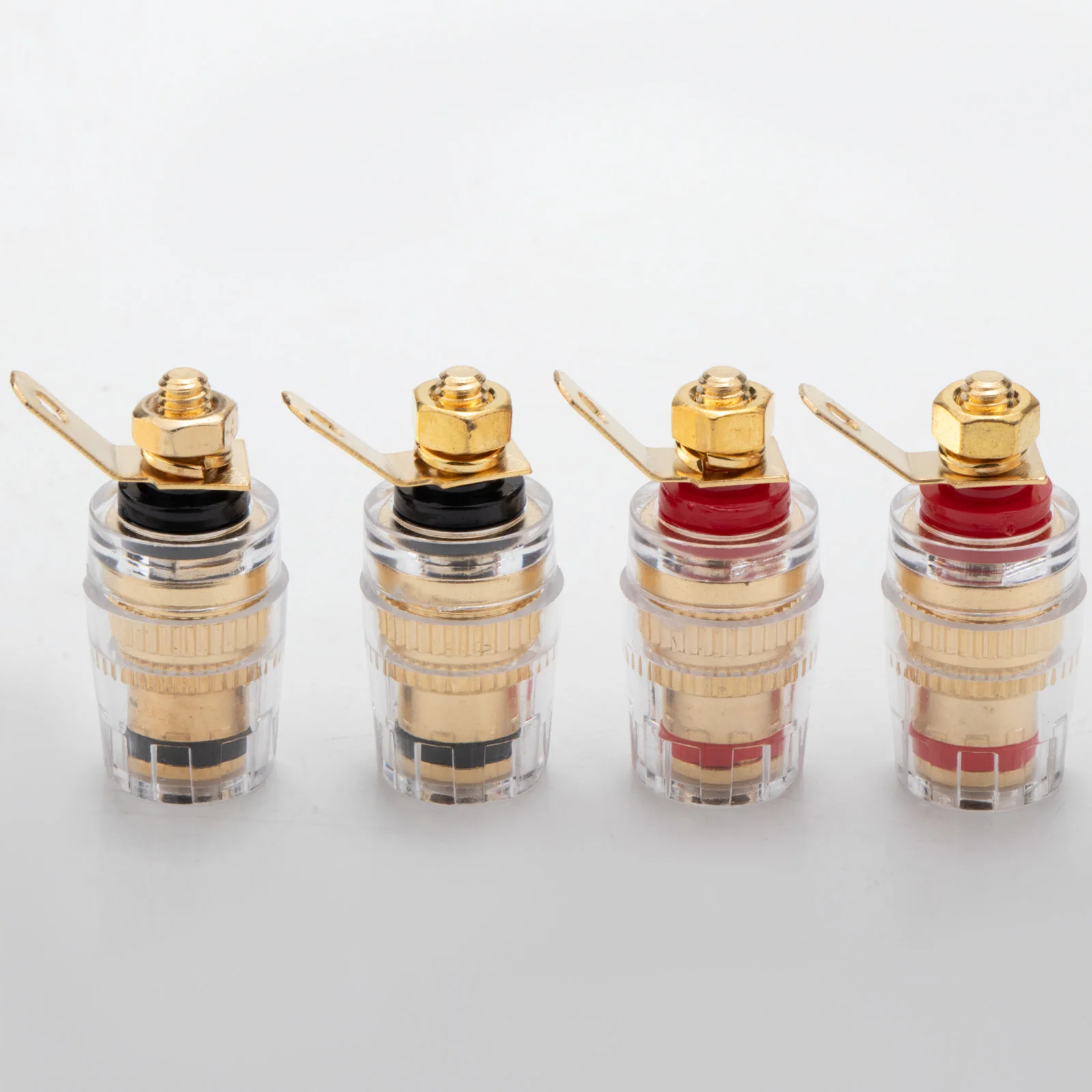 4PCS Binding Posts Für Lautsprecher Anschlüsse 4MM Bananen Stecker Terminal Binding Post für Lautsprecher Verstärker – Detail 14