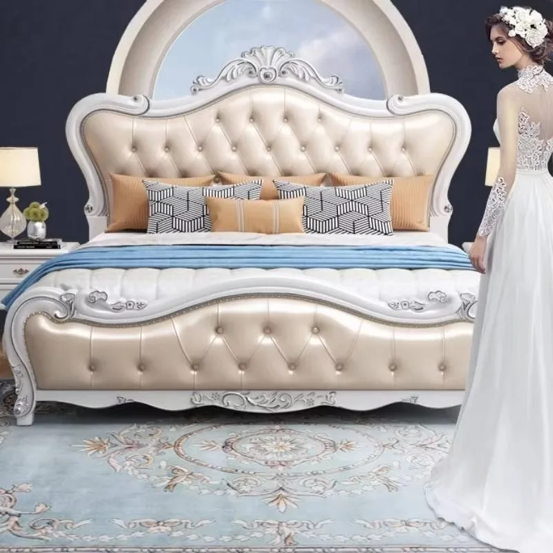 

Adult Design Wooden Double Bed Mattress Storage Modern Home Day Queen Double Bed Bedroom Set Luxury Muebles Para El Hogar Bett
