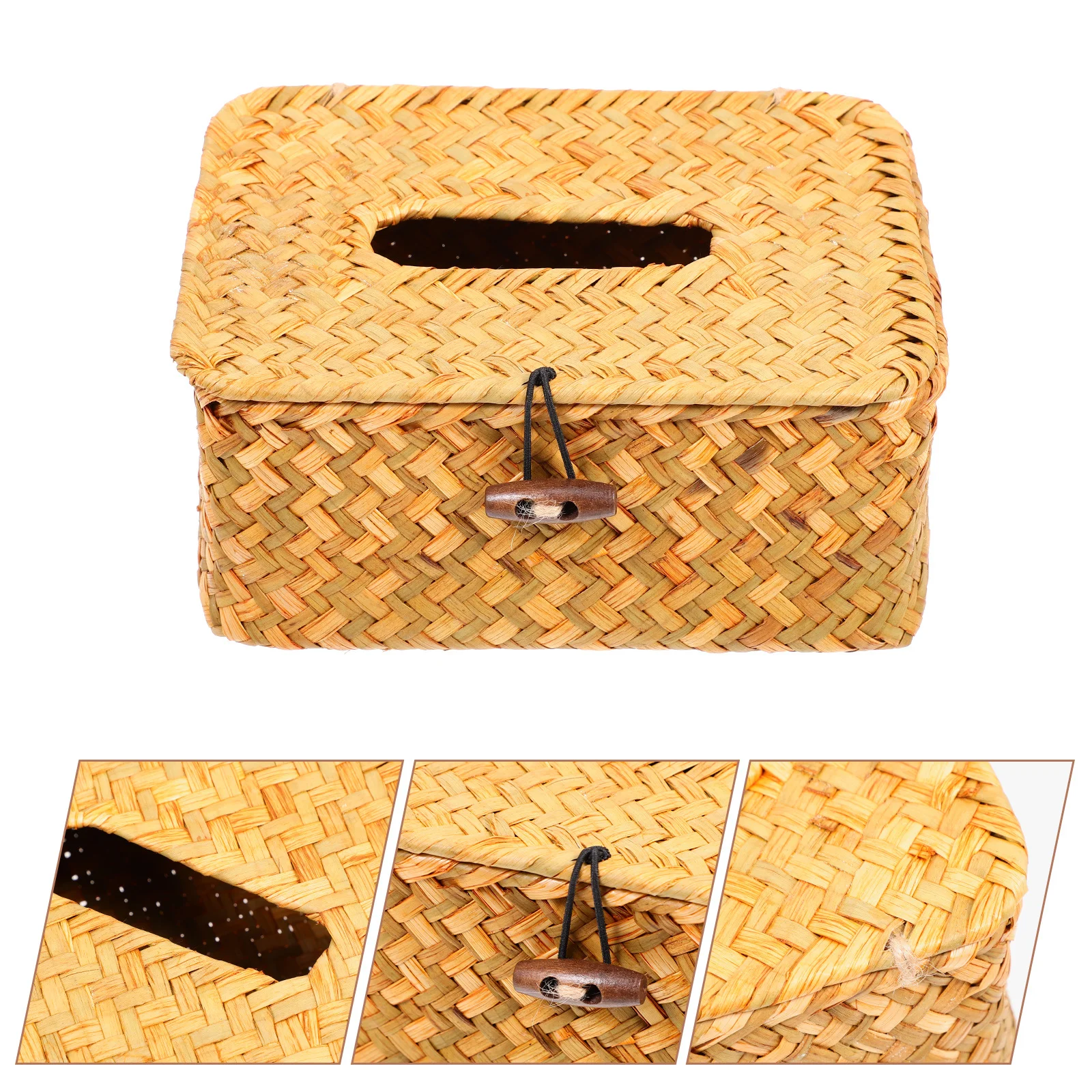 

Napkin Box Holder Large Opening Design Tissue Dispenser For Living Room Bedroom Office Hotel Use Paper Extraction Storage