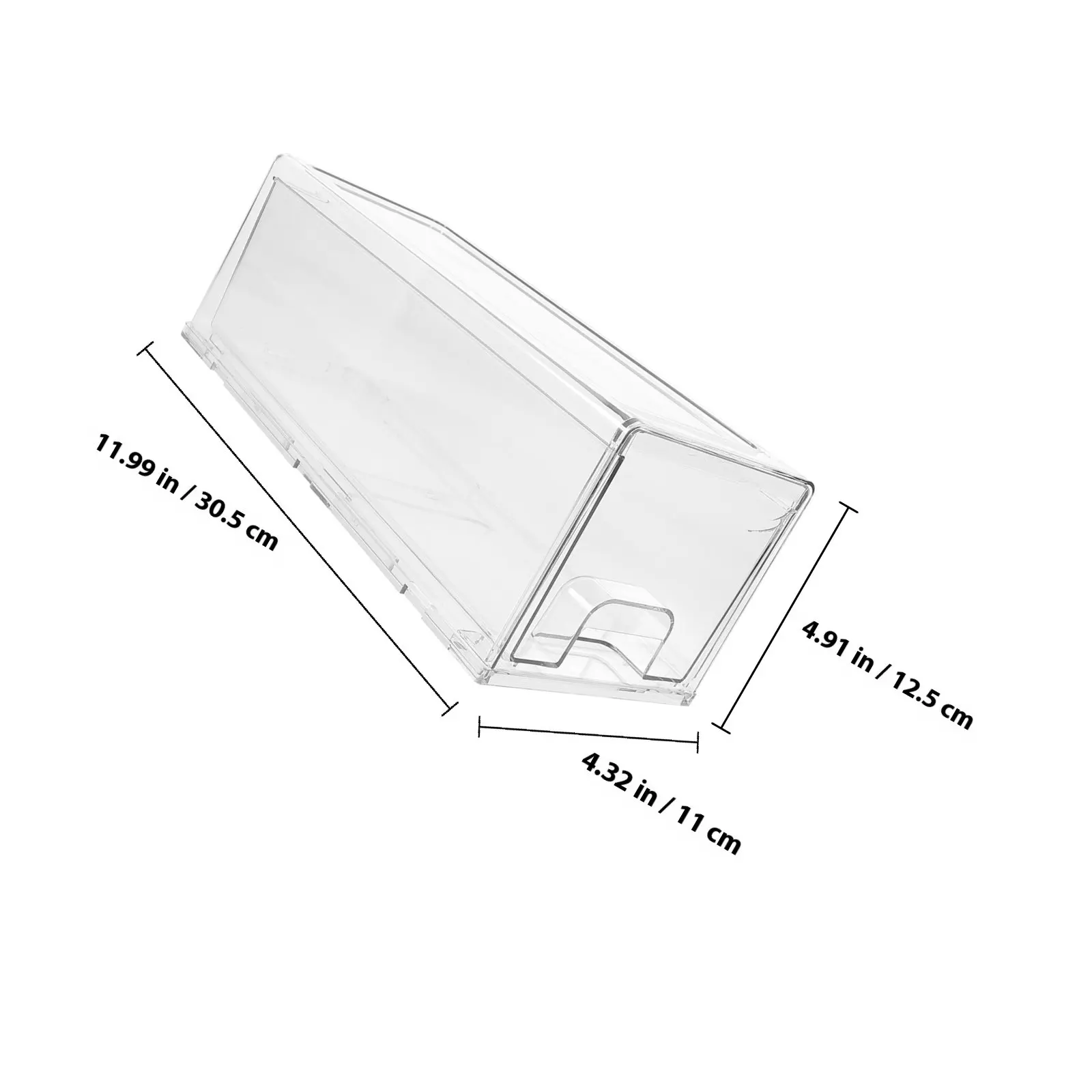 Drawer Style Desk Organizer Transparent Plastic Storage Box Tabletop Multi-Function Storage Drawers for Stationery Cosmetics