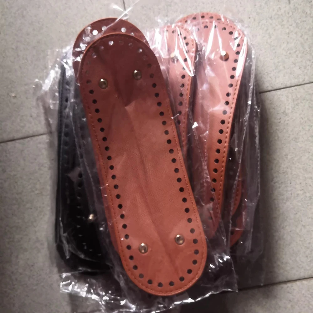 3Pcs Woven Bag Base with Holes, Wallet Base, Bag Hardware Accessories, Suitable for Knitted Bags, DIY Handmade Bag Accessories, Wallet Yarn Bag Accessories 26*8/3Pcs Wallet Base with Holes, Bag Making Base, Suitable for Yarn Knitted Bags, DIY Handmade Bag Accessories, Wallet Making Accessories