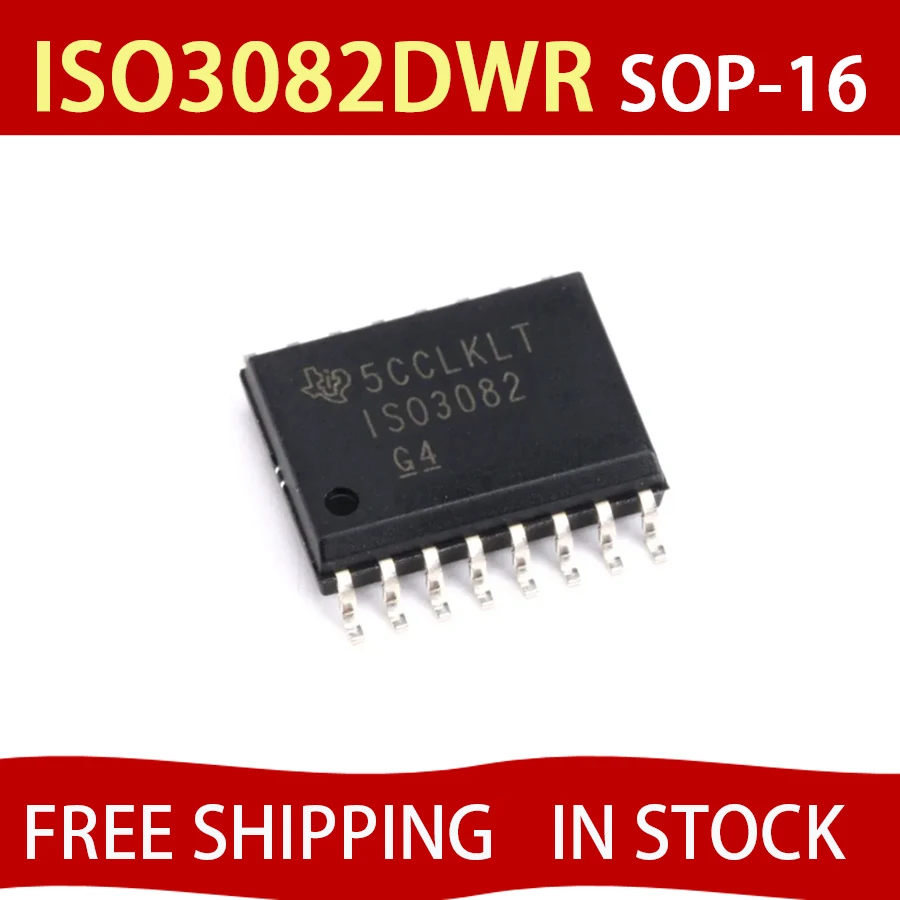 10PCS ISO3082DWR ISO3082 Electronic circuit boards apply 3082 SOP16 FREE SHIPPING