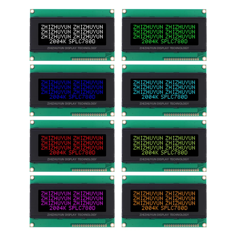 2004K moduł LCD BTN czarny Film niebieski IIC/I2C płyta Adapter interfejsu 5V ekran poziomu sterowania przemysłowego