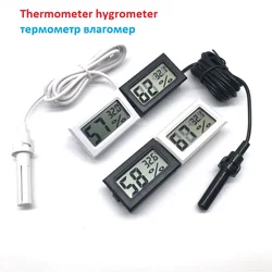 Embedded Electronic Thermohygrometer LCD Digital Display Thermometer Hygrometer Temperature+Humidity Meter Gauge Instruments