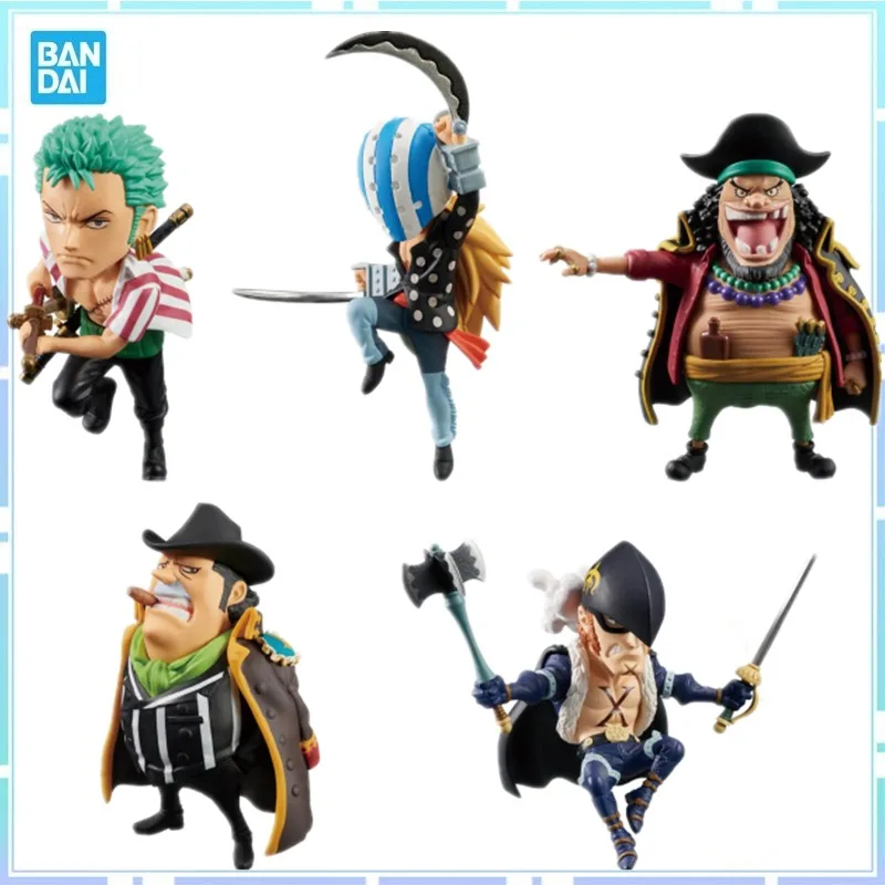 Bandai Original BANPRESTO Anime de una pieza WCF Islas Shabondi la peor generación 2 Zoro Killer Teach PVC figura de acción modelo de juguete