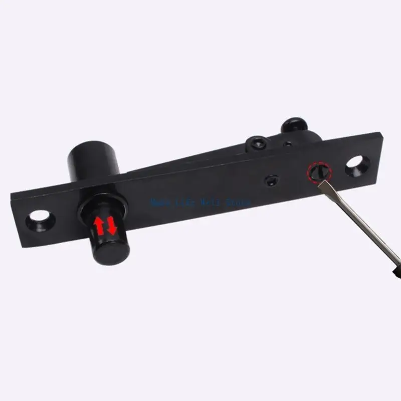 

2Pcs Door Pivots Hinges 360/90 Degree Rotation Invisible Pivots Door Hardware