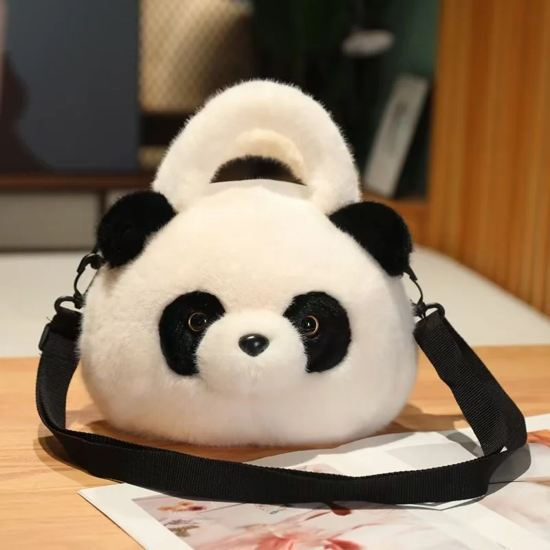 

26cm Panda Backpack Doll Anime Plush Toy Cute Doll Stuffed Animal Soft Doll Plush Christmas Thanksgiving Gift