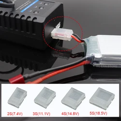 25 Pcs/lot 2S 3S 4S 5S JST-XH Balanced Charging Port Protector Balance Plug Savers AB Clip for RC Model Lithium-ion Battery