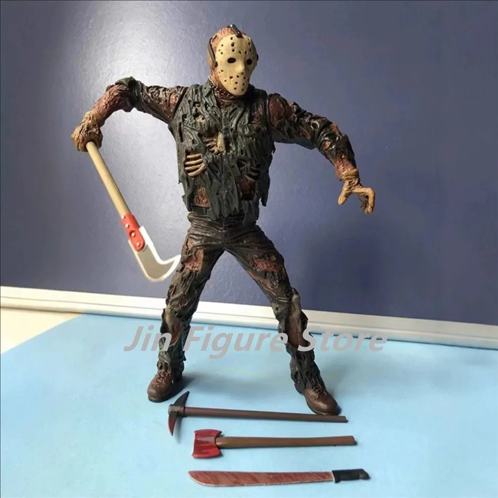 

Horror Movie Character Jason Action PVC Figure Doll Collectible Model Figurine Toy