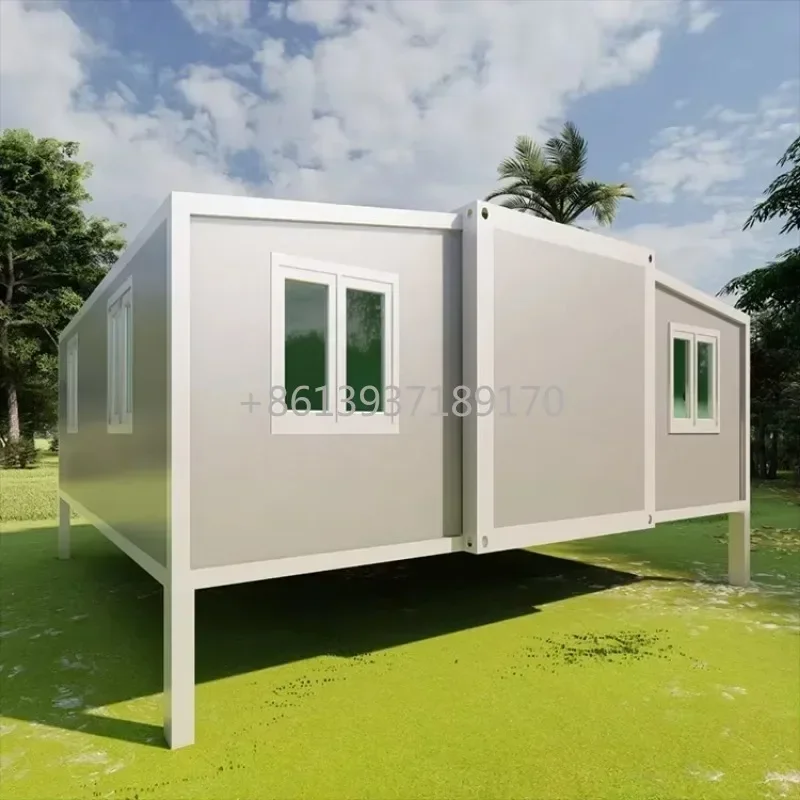 Suppliers Custom Prefab 20 Ft 40 Ft Expandable Folding Container House 2 Bed 2 Bedrooms Prefabricated Container Home House