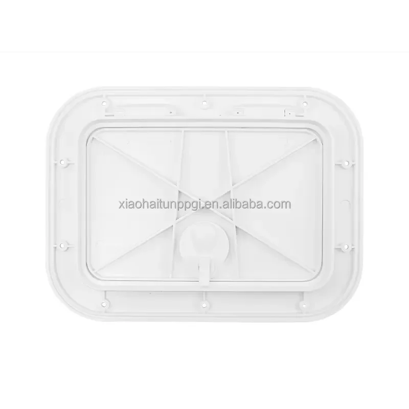 Little Dolphin ABS Plastic Round Marine Boat Hatch Deck Inspection Plate Cover Yacht Ship Hardware Access Port Waterproof view 2