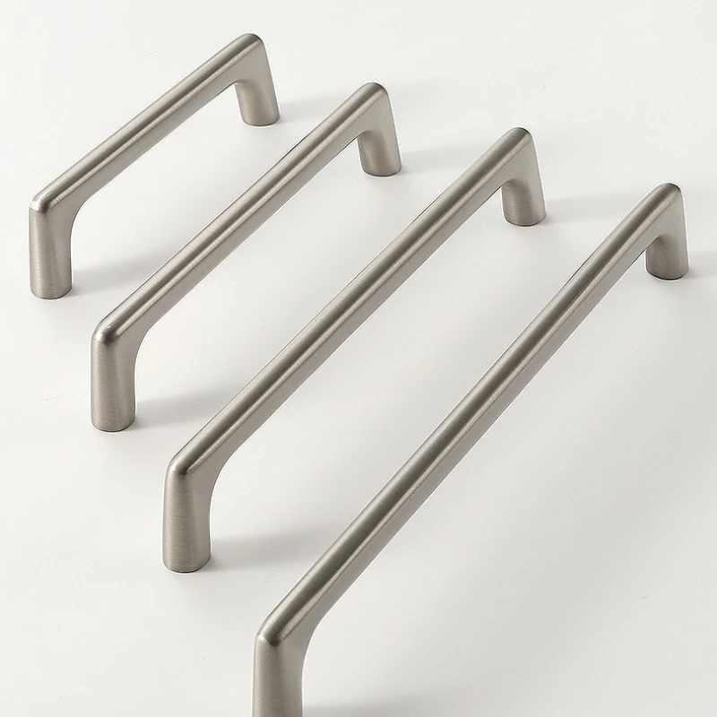 Nickel Cabinet Storage Cupboard Door Pull Handles Wardrobe Vanity Cabinet Door Pulls Single hole Drawer Knob Furniture Fittings