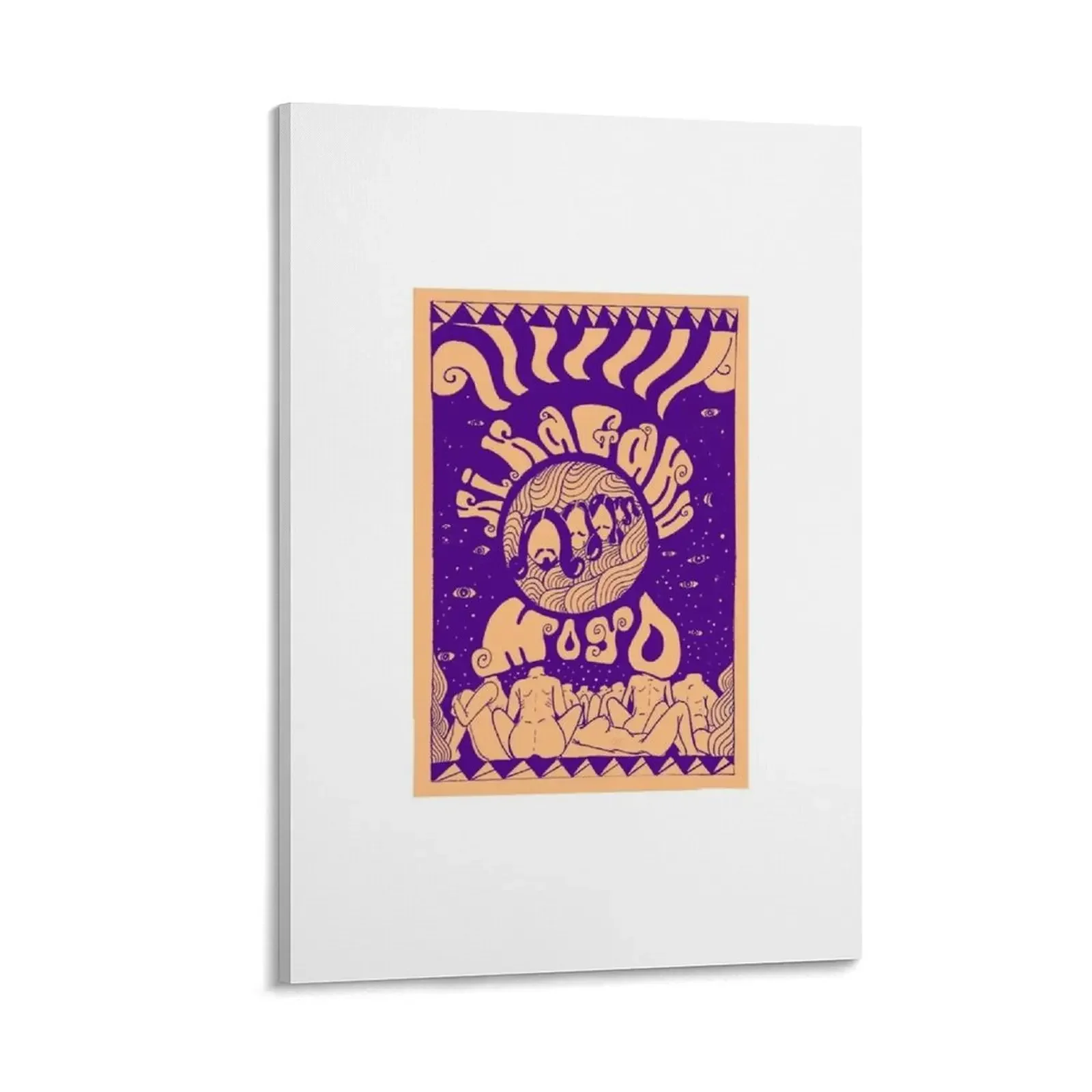 

MOYO - Kikagaku Moyo inspired design Canvas Painting vintage home decor poster mural art mural