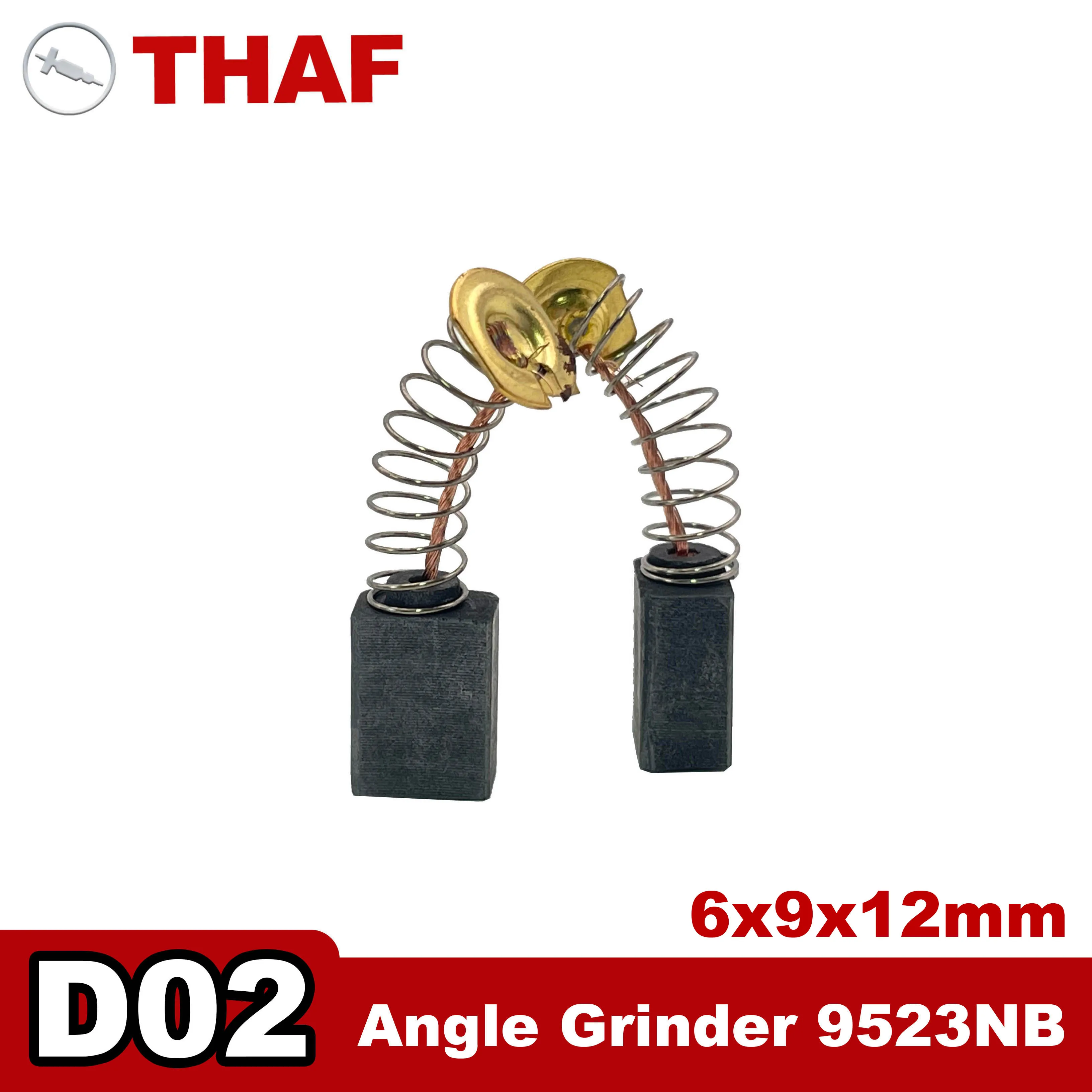 

Carbon Brush Replacement Spare Parts For Makita Angle Grinder 9523NB D02