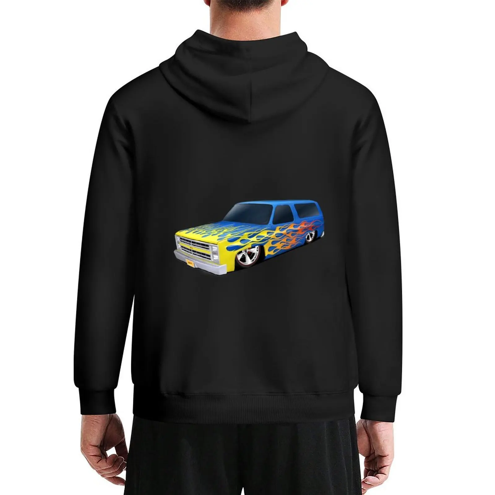

HOTWHEELS CHEVY K5 BLAZER Hoodie mens clothing men's sweat-shirt set men's winter sweater autumn mens hoodies