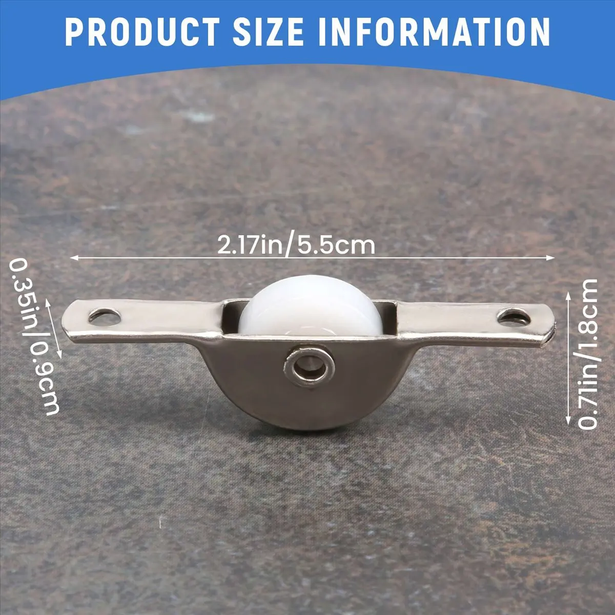 REST 10pcs Door Window Cupboard Drawer Bin Single Nylon Sliding Roller Pulley Wheel