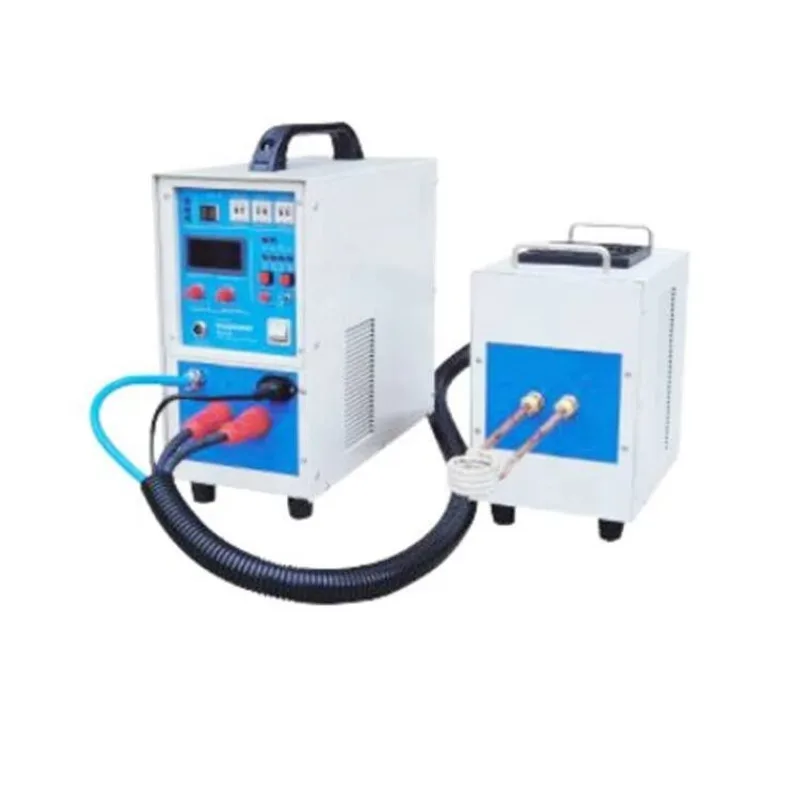 

Настольное индукционное нагревательное оборудование для термообработки металлов весом до 2 кг