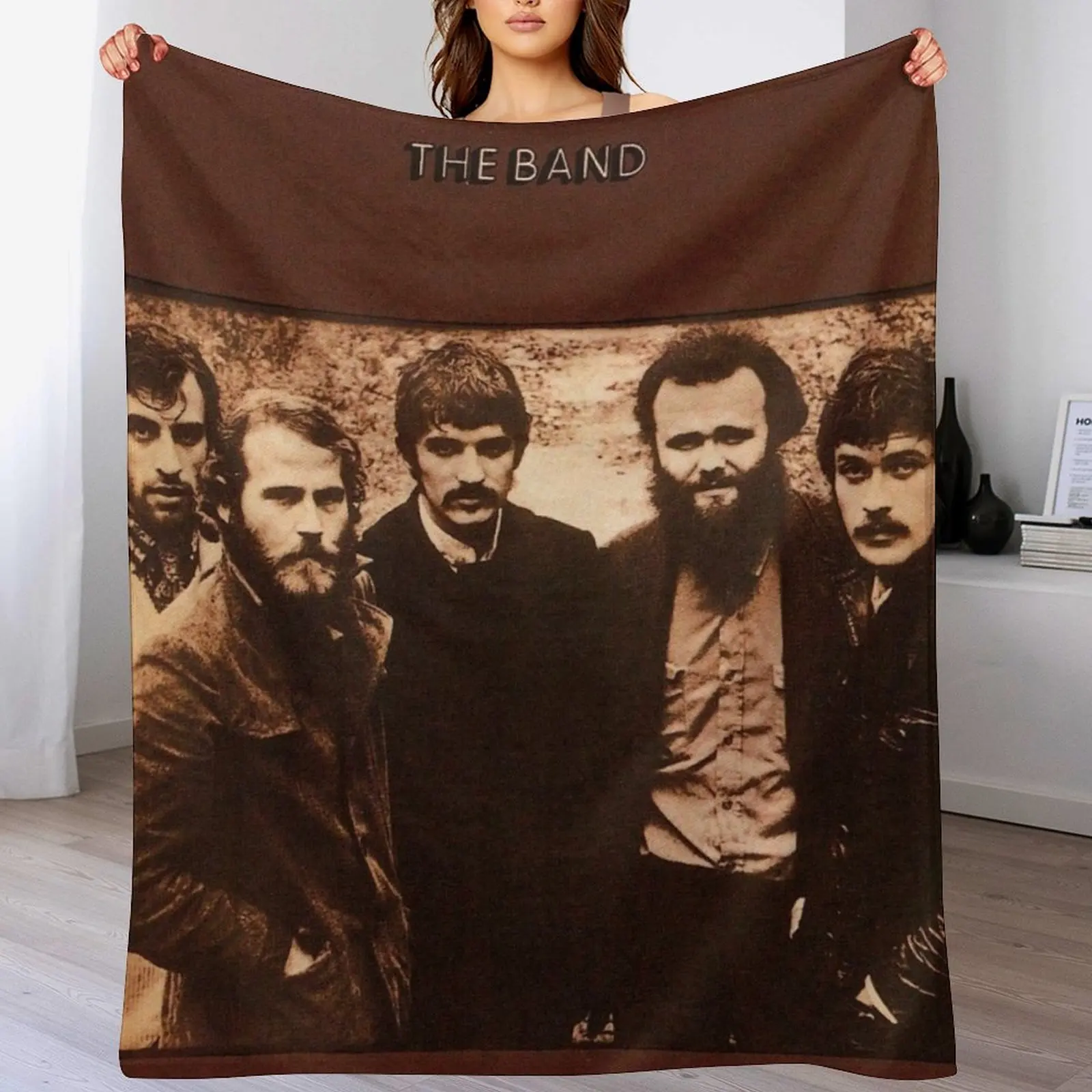 

The Band. Throw Blanket christmas gifts Tourist Nap Hairys Blankets