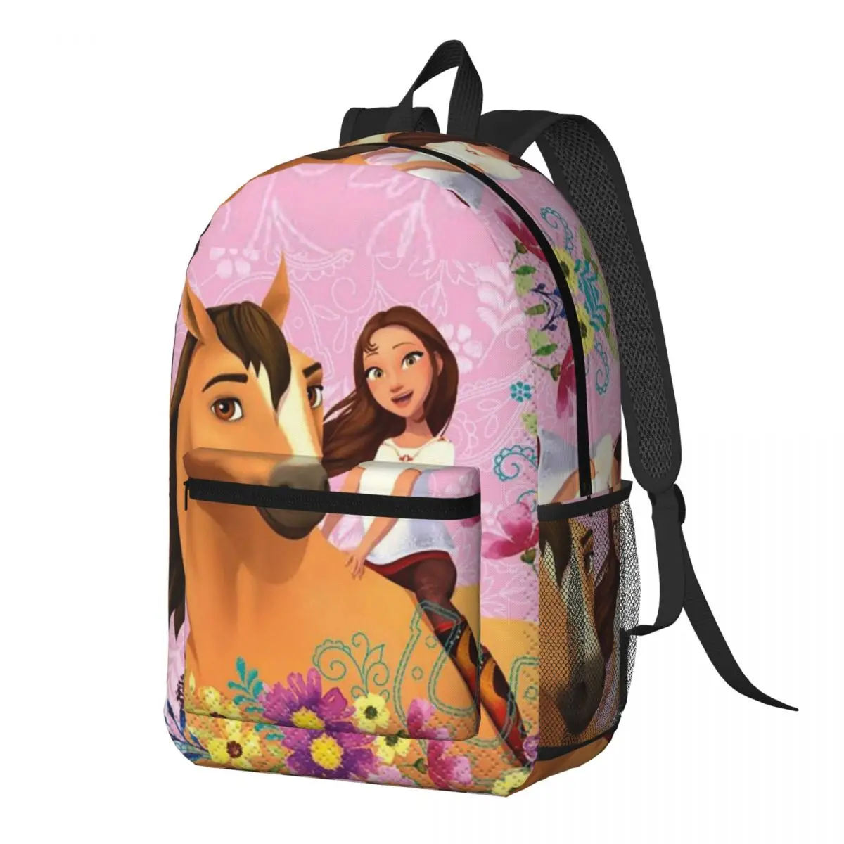 Spirit Riding Free Backpack Daypack Large Capacity Boys Girls BookBag School Bag Shoulder Bags for Men Women