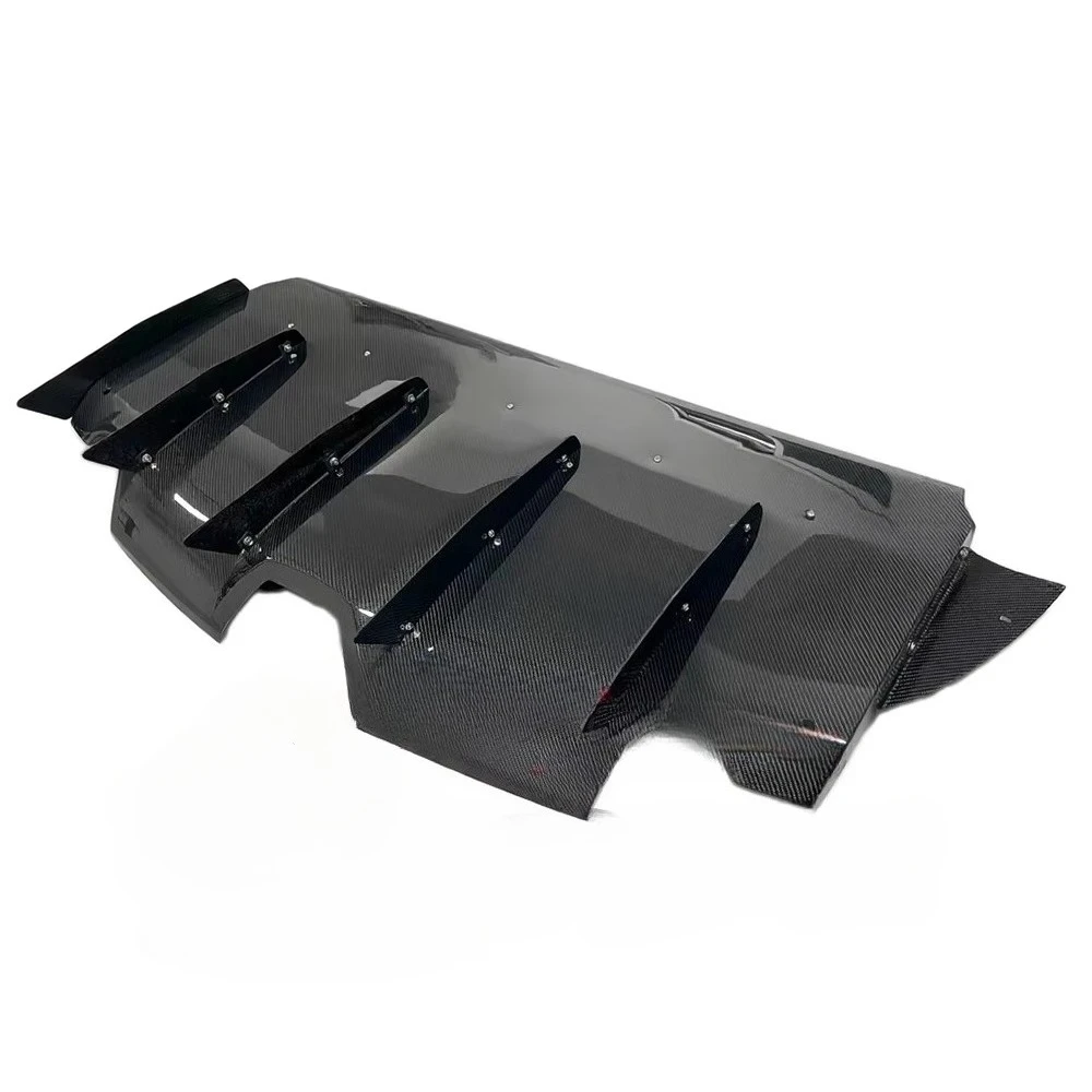 

High Quality Carbon Fiber V-Type Rear Diffuser Bumper Lip ForToyota GR Supra A90 A91 MKV