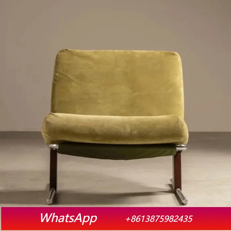 LTT light luxury medieval metal leisure chair office reception negotiation sofa chair