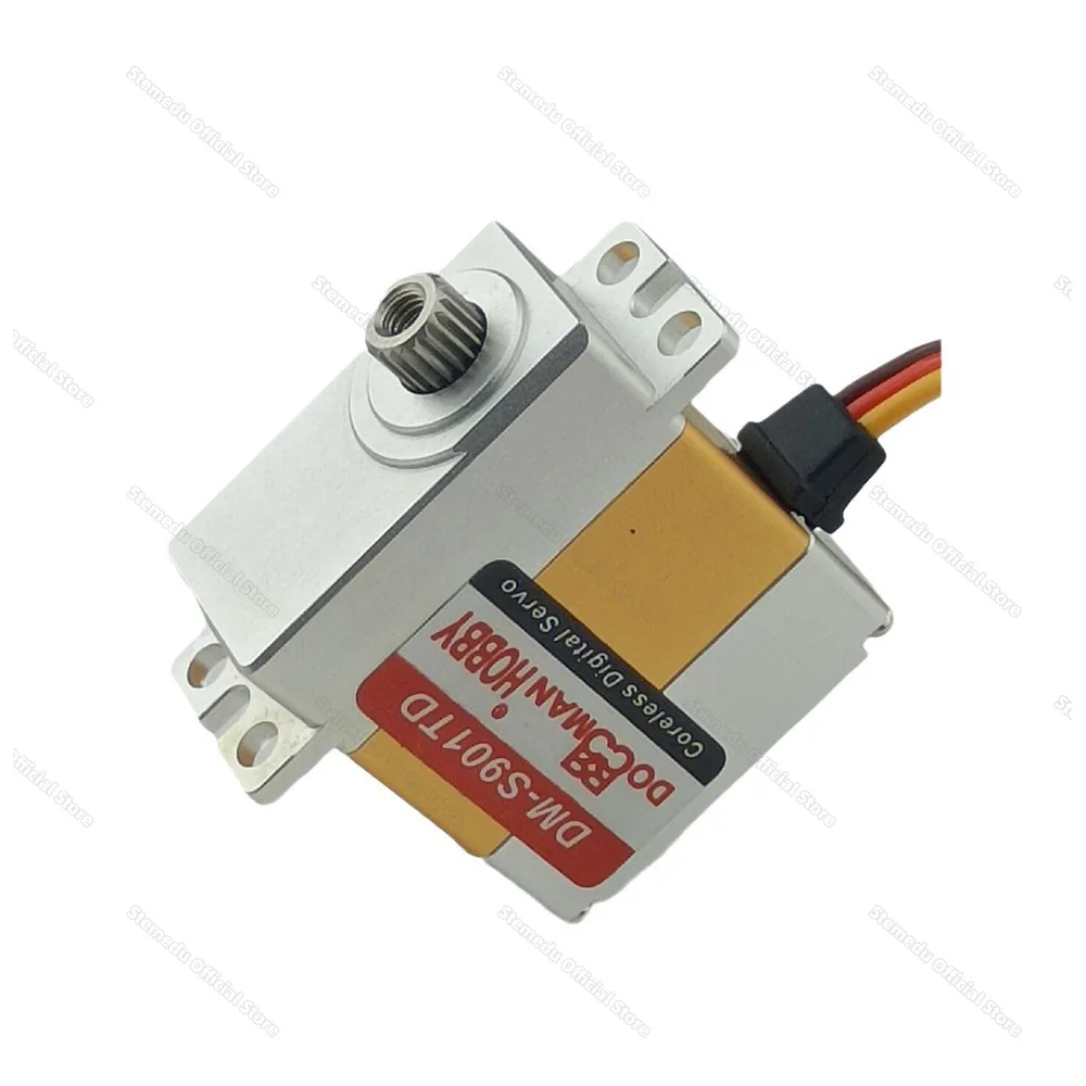 

DM-S901TD 6kg Torque Magnetic Encoding Sensing Servos 360 Degree Steel Gear Coreless Motor Model Airplane Aircraft Servo Motor