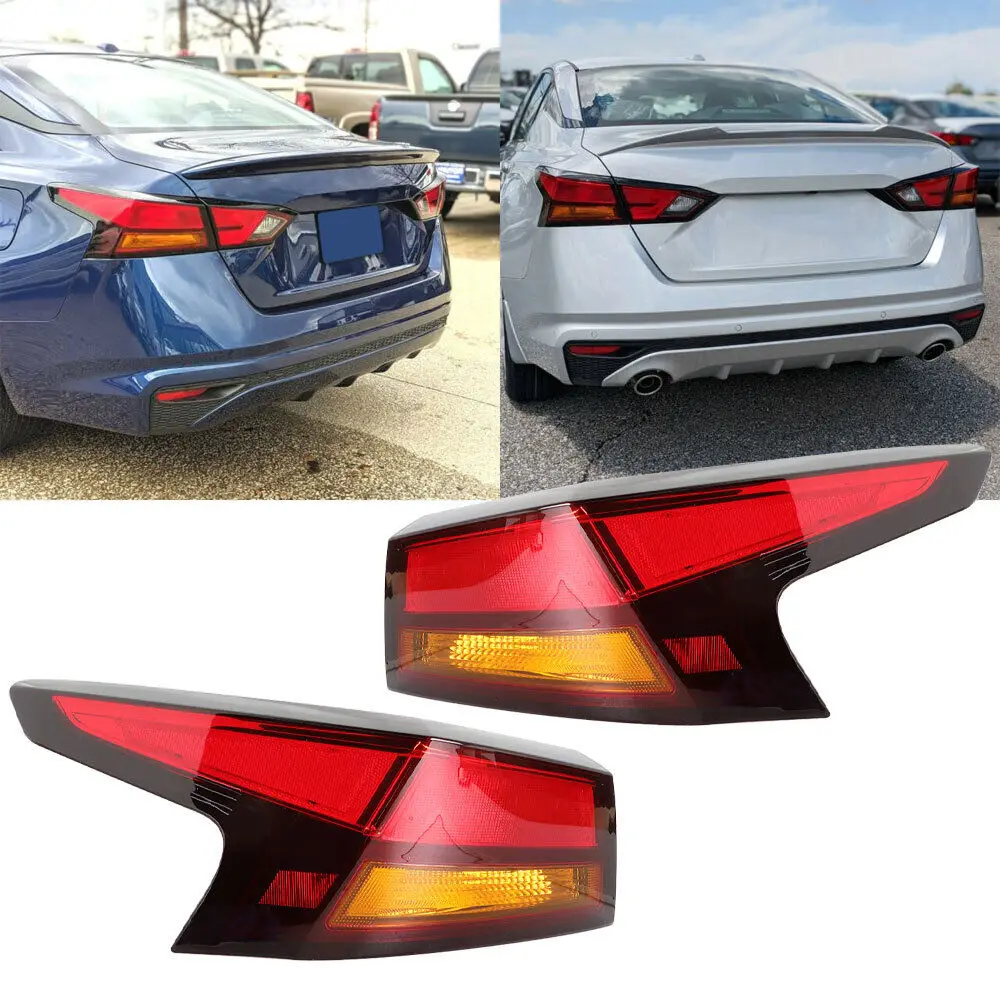 y Wholesale New Pair Set Brake Lamp Assembly Right + Left Rear Side TailLights For 2019-2022 Nissan Altima Led tail lightcustom