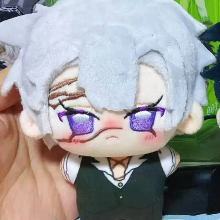DemonSlayer anime peripherals Rengoku Kyojurou 10cm cute cotton doll plush toy doll gift for friends - view 3