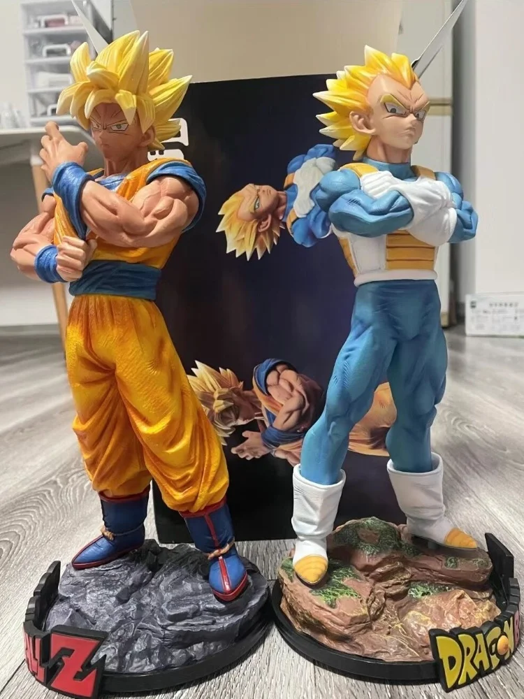 

30cm Anime Dragon Ball Z Vegeta Figure Dbz Super Saiyan Action Figurine Pvc Statue Decoration Toy Kids Gift Collectible Model